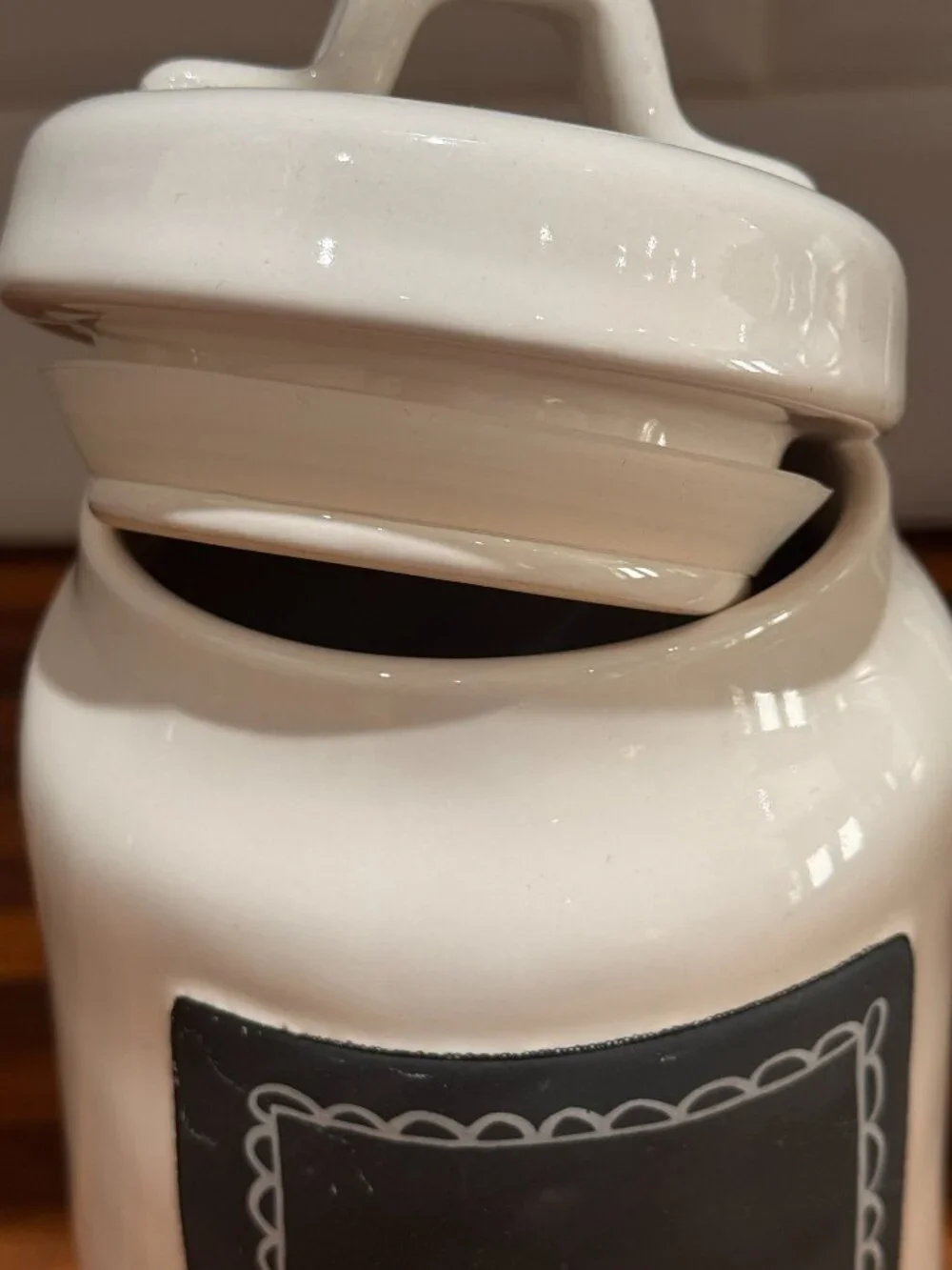 Fresh Baked!  Rae Dunn Take Note Chalkboard Container